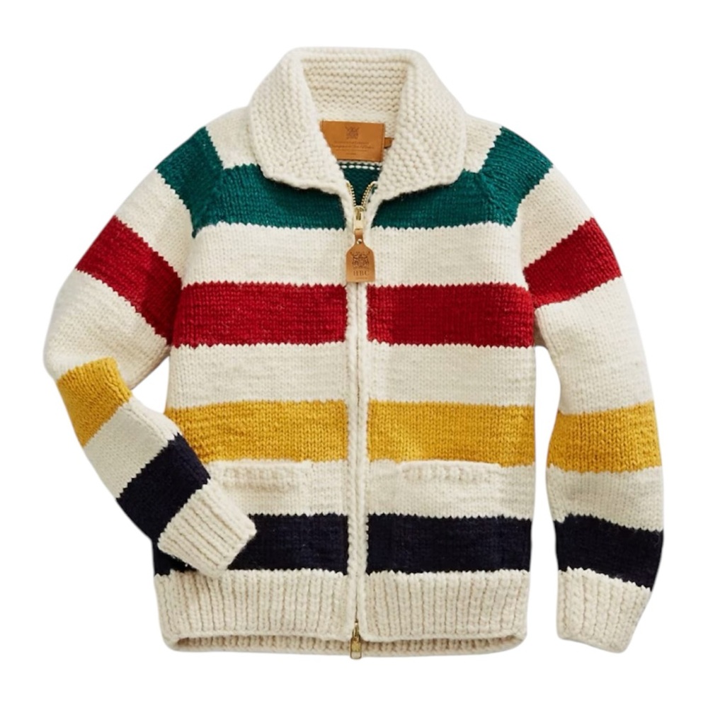 Hudson’s Bay Company Hand-Knit Wool Cabin Sweater